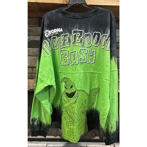 2024 Disney California Oogie Boogie Bash Spirit Long Sleeve Shirt Jersey XXL *A8 - Picture 1 of 4